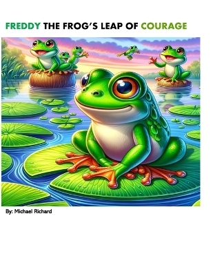 Book cover for Freddy the Frog's Leap of Courage