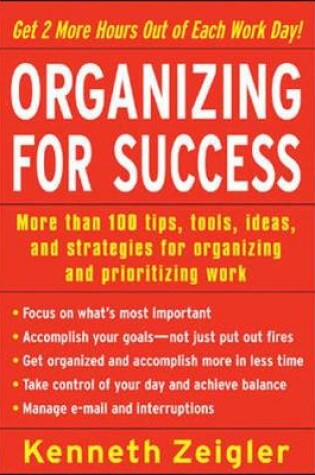 Cover of Organizing for Success