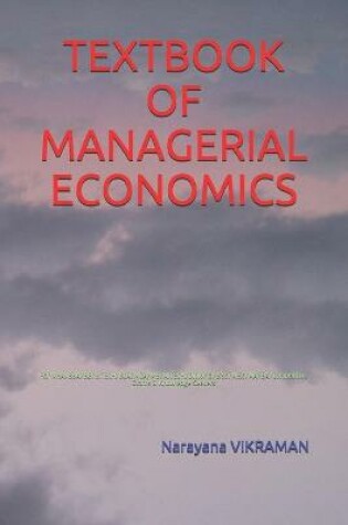 Cover of Textbook of Managerial Economics