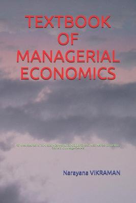 Book cover for Textbook of Managerial Economics