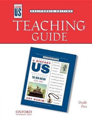 Book cover for Teaching Guide to New Nation Grade 5 3e Hofus (California Edition)