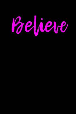 Book cover for Believe