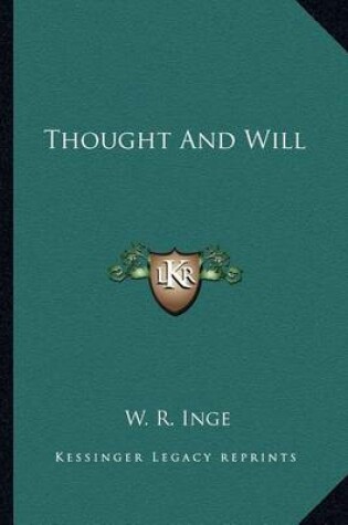 Cover of Thought and Will