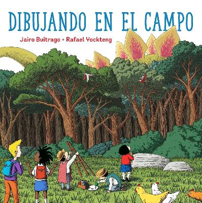 Book cover for Dibujando en el Campo
