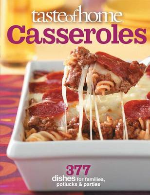 Book cover for Taste of Home Casseroles