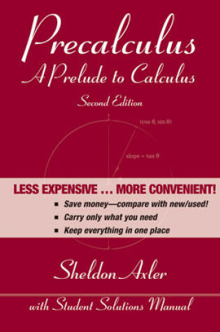 Cover of Precalculus a Prelude to Calculus 2E Binder Ready Version