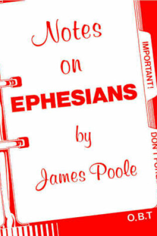 Cover of Notes on Ephesians