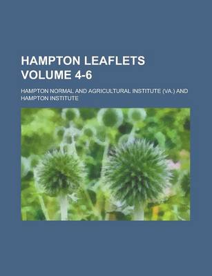 Book cover for Hampton Leaflets Volume 4-6