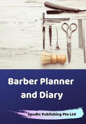 Book cover for Barber Planner and Diary