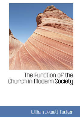 Book cover for The Function of the Church in Modern Society