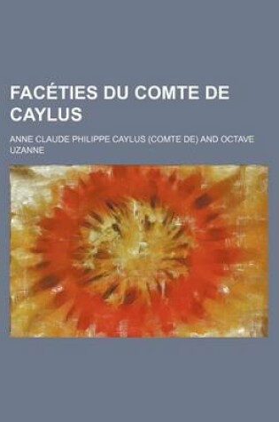 Cover of Faceties Du Comte de Caylus