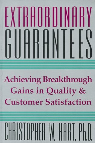 Cover of Extraordinary Guarantees