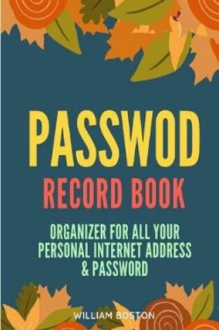 Cover of Passwod Record Book