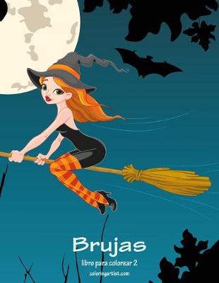 Book cover for Brujas libro para colorear 2