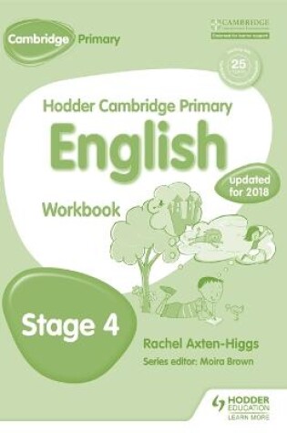 Cover of Hodder Cambridge Primary English: Work Book Stage 4