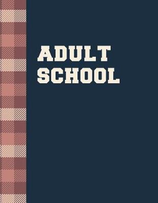 Book cover for Adult School