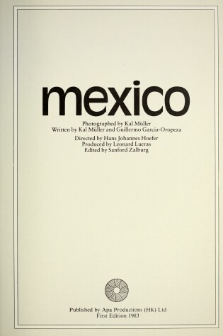 Cover of Insight Guide Mexico