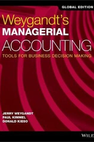 Cover of Weygandt's Managerial Accounting