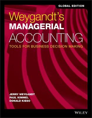 Book cover for Weygandt's Managerial Accounting