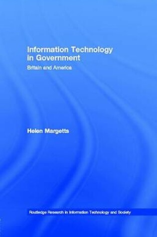 Cover of Information Technology in Government