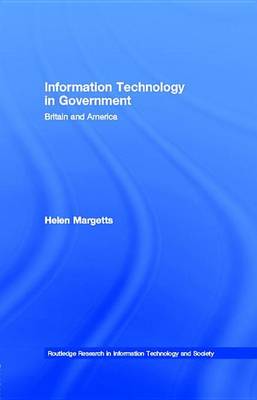 Cover of Information Technology in Government