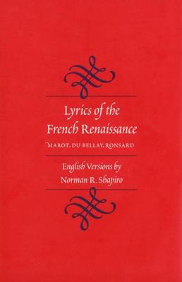 Book cover for Lyrics of the French Renaissance