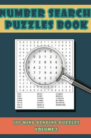 Cover of Number Search Puzzles Book Volume 2