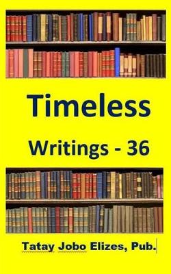 Book cover for Timeless Writings - 36