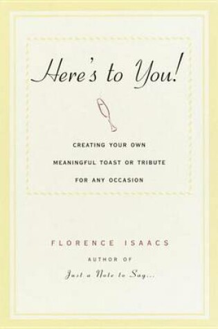 Cover of Here's to You!