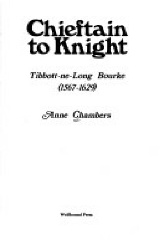 Cover of Chieftain to Knight