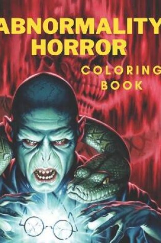 Cover of Abnormality Horror Coloring Book