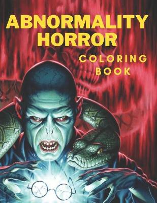 Book cover for Abnormality Horror Coloring Book