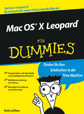 Book cover for Mac OS X Leopard Fur Dummies