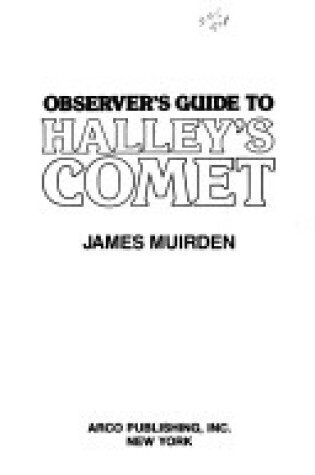 Cover of Observer's Guide to Halley's Comet