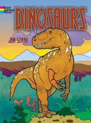 Book cover for Dinosaurs Coloring Book