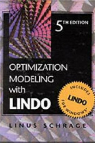 Cover of Optimization Modeling With LINDO