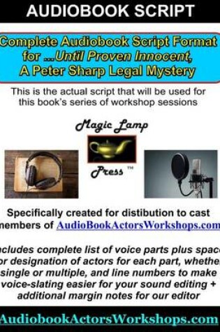 Cover of AudioBook Script for AudiobookActingWorkshops.com