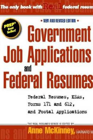 Cover of Government Job Applications and Federal Resumes