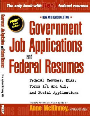 Book cover for Government Job Applications and Federal Resumes