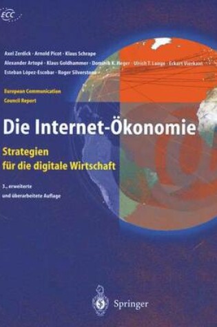 Cover of Die Internet- Konomie