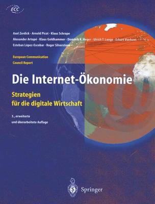 Book cover for Die Internet- Konomie