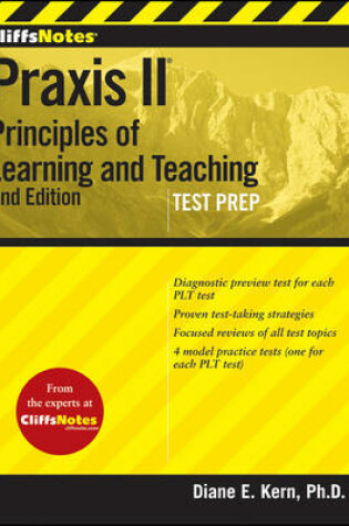 Cover of CliffsNotes Praxis II: Principles of Learning and Teaching: Second Edition