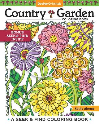 Book cover for Country Garden Coloring Book