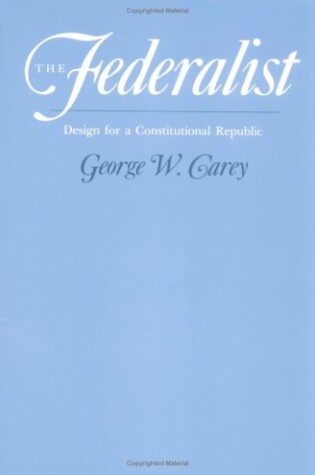 Cover of The Federalist