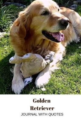 Book cover for Golden Retriever Journal