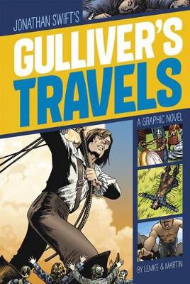 Book cover for Graphic Revolve Common Core Editions Gullivers Travels