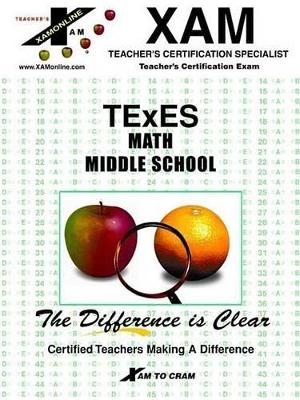 Book cover for TExES Mathematics Middle School