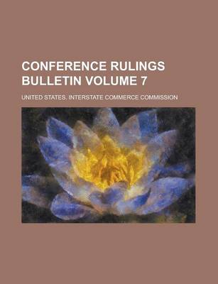 Book cover for Conference Rulings Bulletin Volume 7