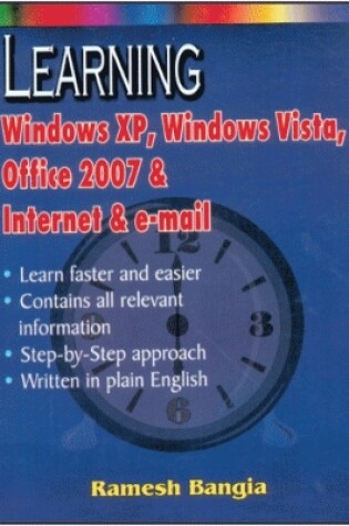 Cover of Learning Windows Vista