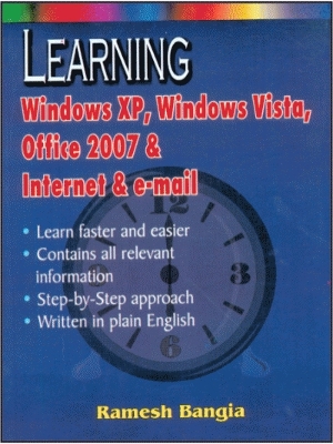 Book cover for Learning Windows Vista